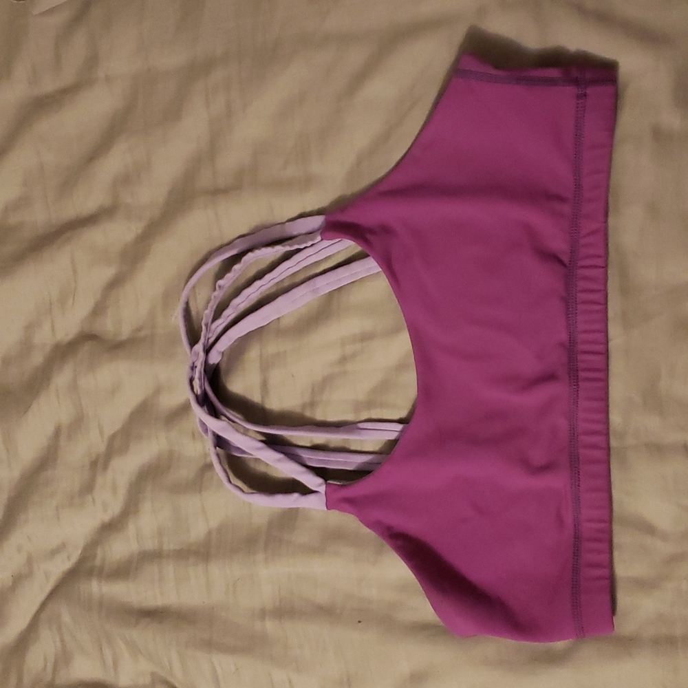 Born Primitive XL Strappy-back Pink Bra
